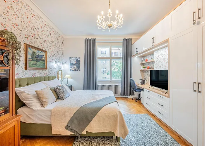 Days - With 2 Bedrooms And 2 Balconies In Vinohrady Lägenhet *